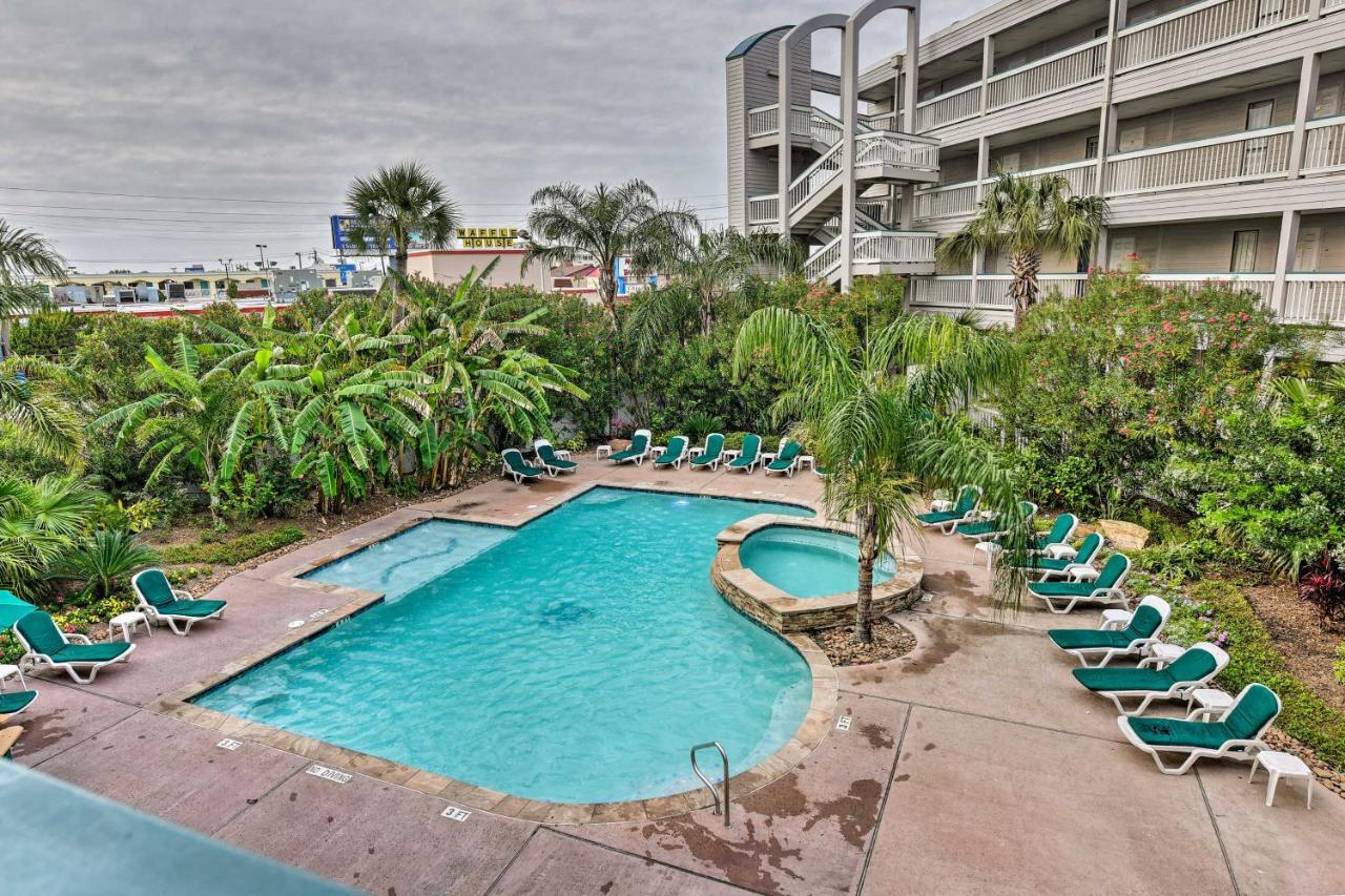 Galveston Condo With Oceanfront Views And 2 Pools Exterior photo